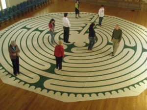 Labyrinth walking